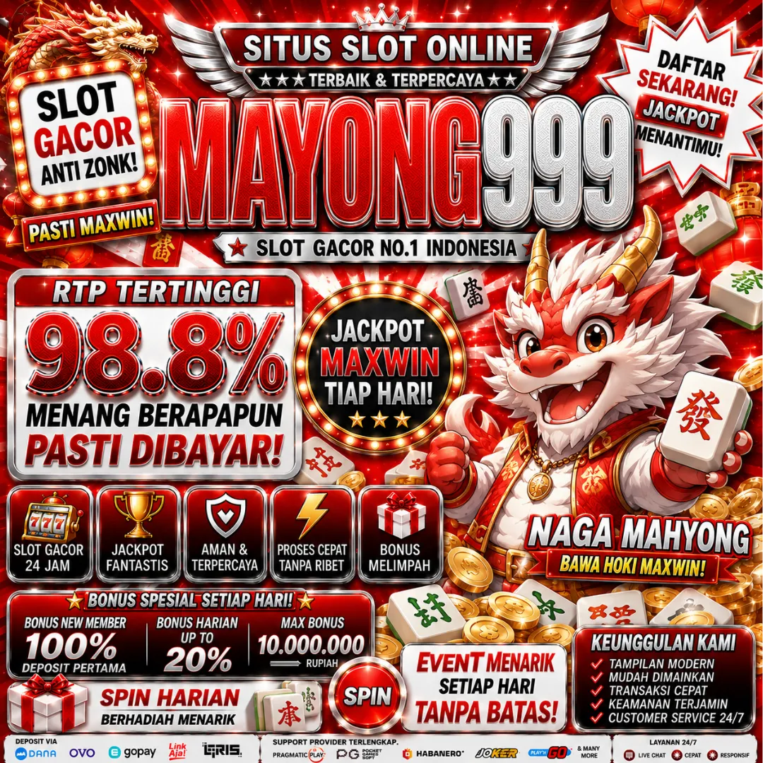 MAYONG999 Banner